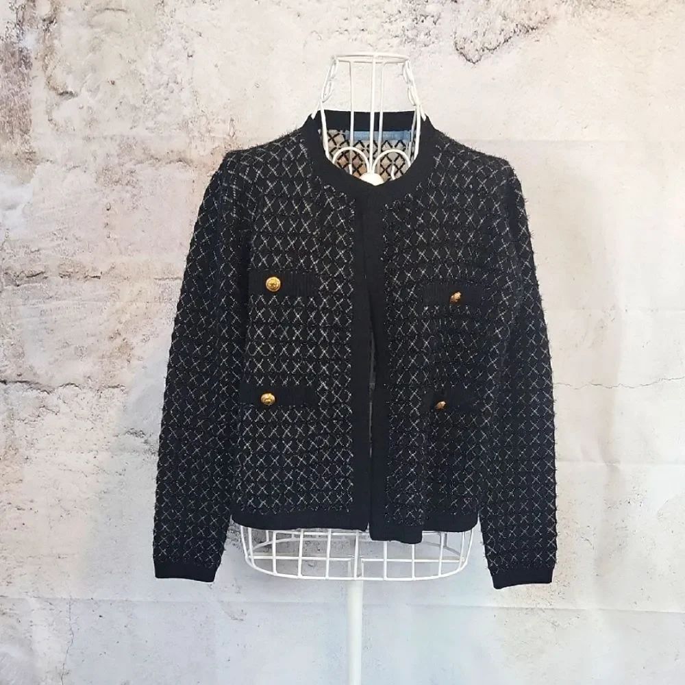 Michelle Nicole Open Front Cardigan Blazer Womens Size S